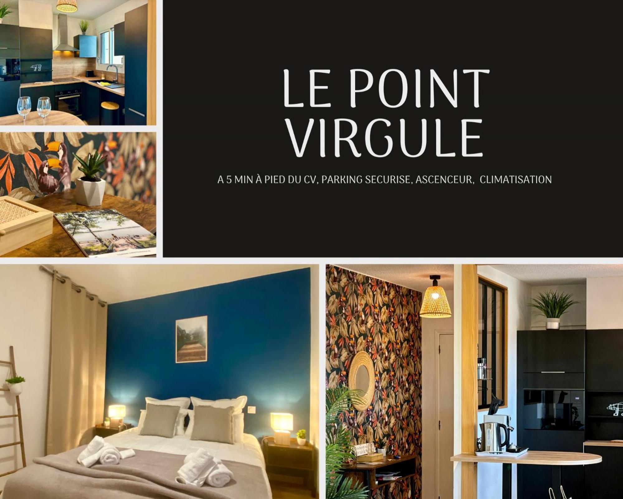 Le Point Virgule - Parking Prive - Climatisation Apartman Montauban Kültér fotó